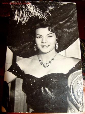Cin&eacute;ma: ANTIGUA FOTO POSTAL DE LILIAN DE CELIS EN EL FILM LOS TIEMPOS DEL CUPLE 1958