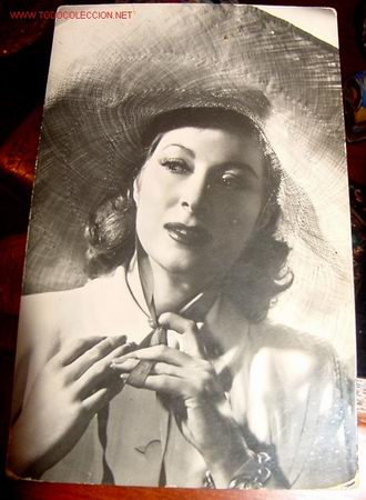 Cin&eacute;ma: ANTIGUA FOTO POSTAL DE GREER GARSON