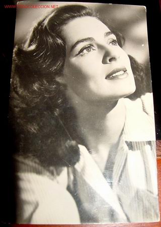 Cin&eacute;ma: ANTIGUA FOTO POSTAL DE VIVECA LINDFORS
