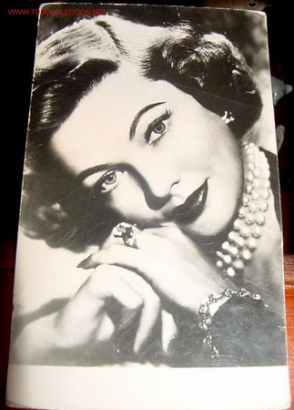 Cin&eacute;ma: ANTIGUA FOTO POSTAL DE GENE TIERNEY