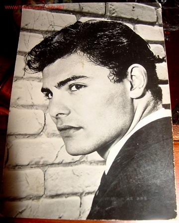 Cin&eacute;ma: ANTIGUA FOTO POSTAL DE JOHN SAXON INTERPRETE DEL FILM LOS SAQUEADORES 1961