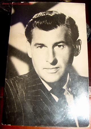 Cin&eacute;ma: ANTIGUA FOTO POSTAL DE STEWART GRANGER