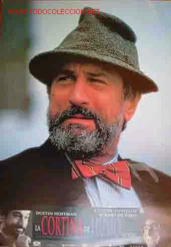 Cine: Fotocromo : LA CORTINA DE HUMO. Robert de Niro...
