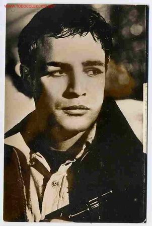 Cine: POSTAL   MARLON BRANDO