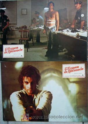 Cin&eacute;ma: FOTOCROMO ORIGINAL DE LA PELICULA EL EXPRESO DE MEDIANOCHE CON Brad Davis