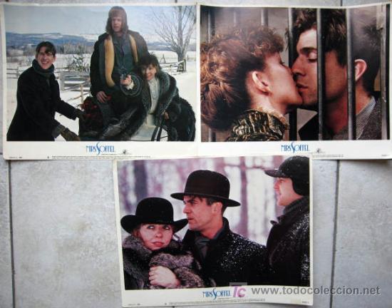 Cine: FOTOCROMOS ORIGINALES AMERICANOS PELICULA MRS SOFFEL CON Diane Keaton, Mel Gibson, Matthew Modine