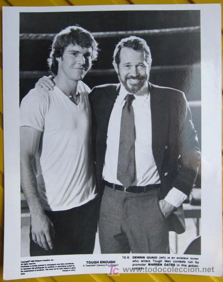 Cin&eacute;ma: FOTOGRAFIA ORIGINAL DE LA PELICULA  EL HOMBRE MAS DURO  DENNIS  QUAID