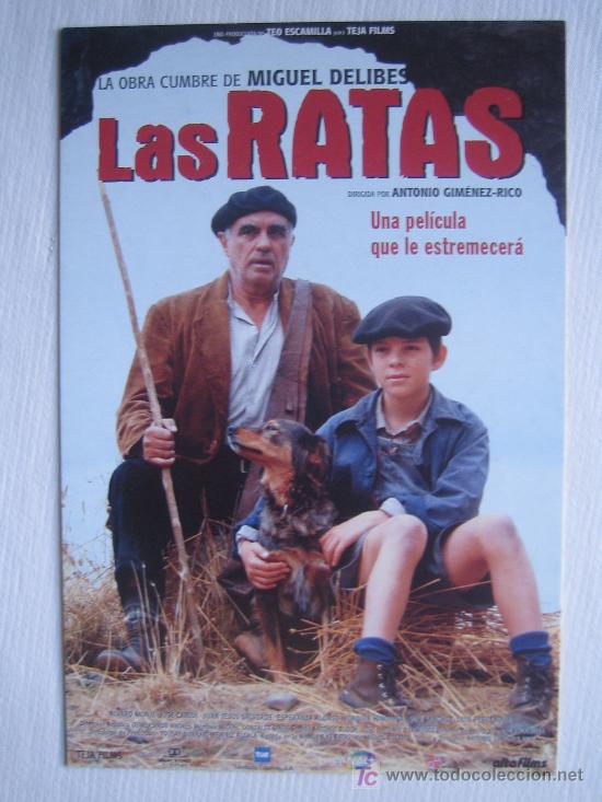Cine: Las ratas - Miguel Delibes - Cine espa&ntilde;ol