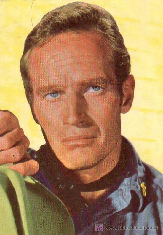 Cine: CHARLTON HESTON - POSTAL 5001 EDICIONES TARJE-FER