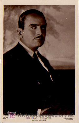 Cinema: DOUGLAS FAIRBANKS. 'UNITED ARTISTS' (ZERKOWITZ)