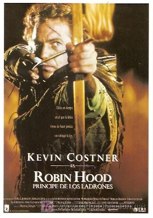 Cine: ROBIN HOOD.    POSTAL CINE.