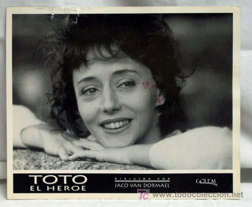 Cine: Fotocromo pel&iacute;cula Toto El H&eacute;roe Sandrine Blancke Dir Jaco Van Dormael 1991