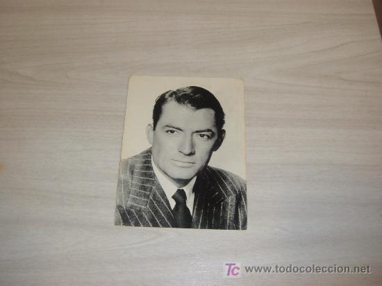 Cine: foto ficha romantica gregory peck