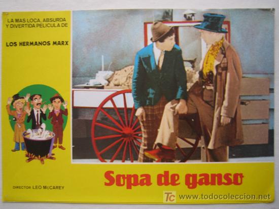 Cine: Sopa de ganso - Hermanos Marx - 1 fotocromo de la reposicion