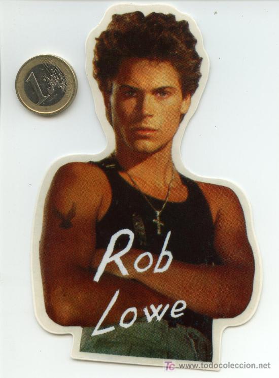 Cinema: ADHESIVO-PEGATINA  A&Ntilde;OS 80   ROB LOWE