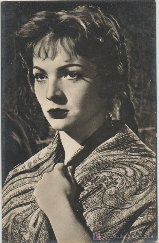 Cine: TARJETA POSTAL DE CINE DE SARA MONTIEL EN LA PELICULA LA VIOLETERA ACTRIZ MUSICA CANTANTE