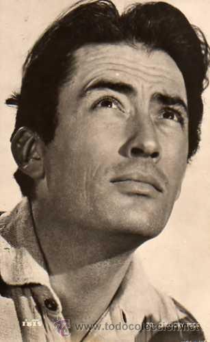Cine: POSTAL 70 GREGORY PECK