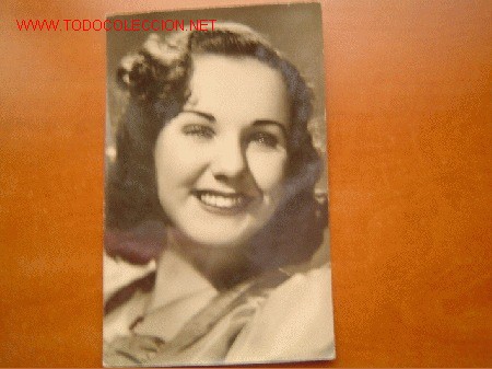 Cine: Postal actriz DIANA DURBIN