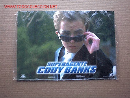 Cinema: SUPER AGENTE COSY BANKS. JUEGO COMPLETO
