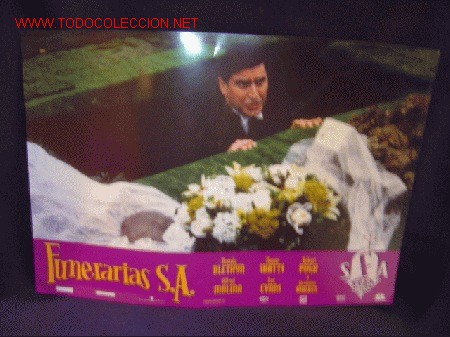 Cinema: 5 fotocromos originales de 'Funerarias S.A.'