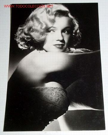 Cine: ANTIGUA FOTO-POSTAL DE MARILYN MONROE - NO CIRCULADA.