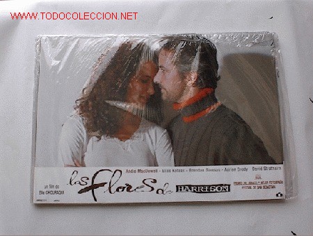 Cinema: LAS FLORES DE HARRISON      JUEGO COMPLETO