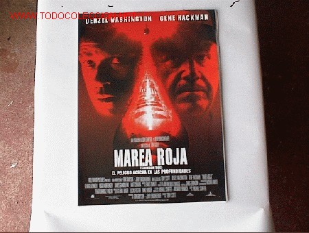 Cinema: MAREA ROJA      JUEGO COMPLETO
