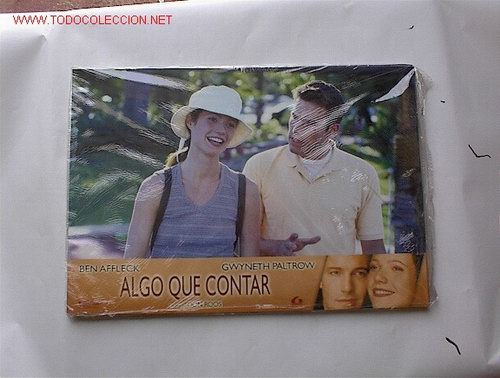 Cinema: ALGO QUE CONTAR      JUEGO COMPLETO