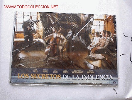 Cinema: LOS SECRETOS DE LA INOCENCIA       JUEGO COMPLETO