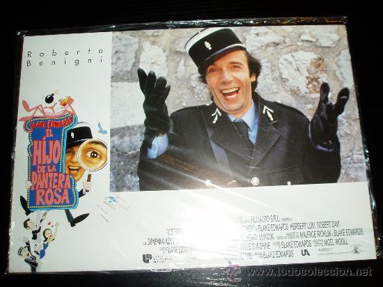 Cine: EL HIJO DE LA PANTERA ROSA .JUEGO COMPLETO  DE 12 FOTOCROMOS ORIGINALES.