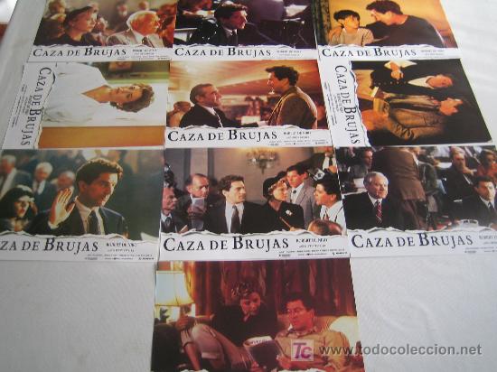 Cine: Caza de brujas - Robert de niro - Coleccion 10 fotocromos del estreno