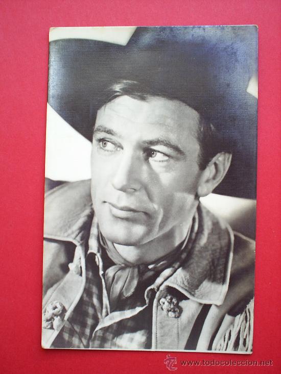 Cine: POSTAL GARY COOPER-CIRCULADA 1945