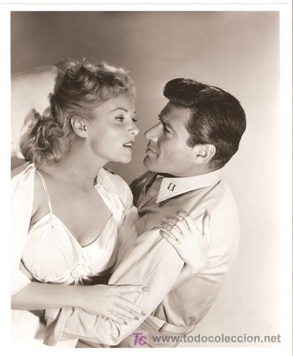 Cinema: F28387D RHONDA FLEMING EFREM ZIMBALIST JR THE CROWDED SKY FOTO ORIGINAL B/N AMERICANA