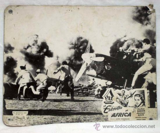 Cinema: Cartelera La estrella de Africa 1957 Joachim Hansen Marianne Koch de Alfred Weidenmann de Pax Films