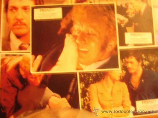 Cine: FRENZY- ALFRED HITCHCOCK -JOHN FINCH, BARRY FUSTER 9 FOTOCROMOS FRANCIA