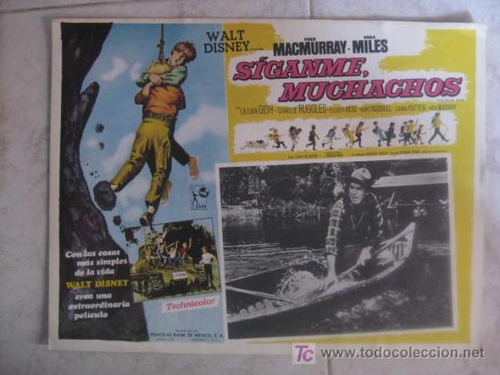 Cine: FOTOCROMO MEXICANO : SIGANME MUCHACHOS (20 DOCENAS DE HIJOS).FRED MACMURRAY, VERA MILES