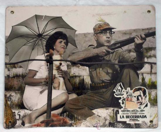 Cinema: Cartelera La becerrada 1962 Fernando Fern&aacute;n G&oacute;mez Amparo Soler Leal M Jos&eacute; Alfonso de Jos&eacute; M&ordf; Forqu&eacute;