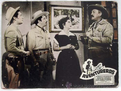 Cinema: Cartelera Los aventureros 1954 Roberto Rodr&iacute;guez, Joaqu&iacute;n Cordero de Fernando M&eacute;ndez