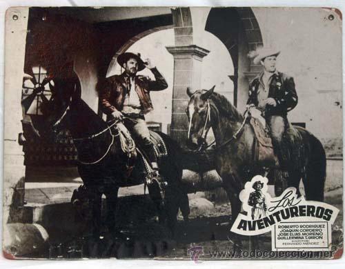 Cine: Cartelera Los aventureros 1954 Roberto Rodr&iacute;guez, Joaqu&iacute;n Cordero de Fernando M&eacute;ndez