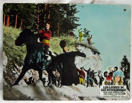 Cinema: Cartelera Los leones de San Petersburgo 1972 Mark Damon B&aacute;rbara O'Neil Mario Siciliano Cinemascope
