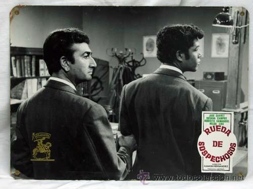 Cinema: Cartelera Rueda de sospechosos 1964 Jos&eacute; Suarez Susana Campos de Ram&oacute;n Fern&aacute;ndez de Urfesa