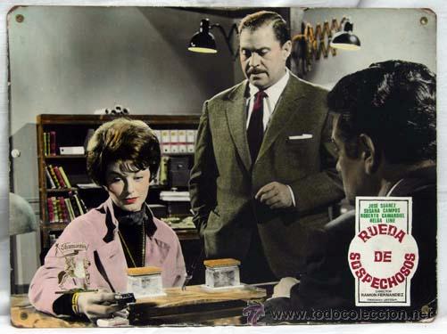 Cinema: Cartelera Rueda de sospechosos 1964 Jos&eacute; Suarez Susana Campos de Ram&oacute;n Fern&aacute;ndez de Urfesa