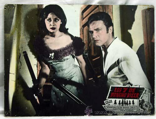 Cinema: Cartelera Los 7 de Pancho Villa 1967 John Ericson Mara Cruz Gustavo Rojo de Jos&eacute; M&ordf; Elorrieta