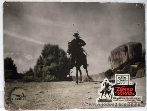 Cinema: Cartelera El zorro cabalga otra vez 1965 Tony Russel M&ordf; Jos&eacute; Alfonso Jes&uacute;s Puente Ricardo Blasco