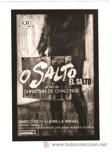 Kino: F2185 EL SALTO CHRISTIAN DE CHALLONGE FOTO B/N ORIGINAL ESPA&Ntilde;OLA