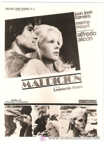 Cinema: F2191 MALDICION JUAN JOSE CAMERO FOTO B/N ORIGINAL ESPA&Ntilde;OLA