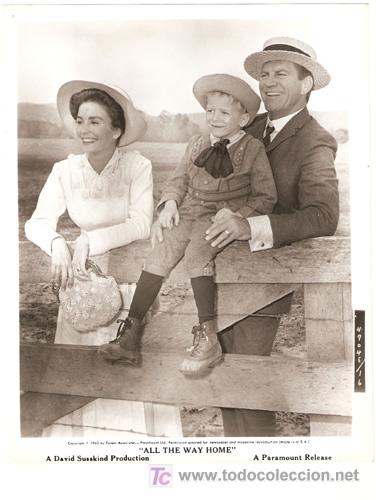 Cin&eacute;ma: FCJ 11921D JEAN SIMMONS ROBERT PRESTON ALL THE WAY HOME FOTO B/N ORIGINAL AMERICANA