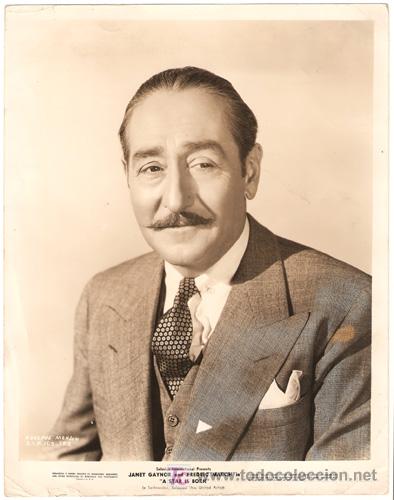 Cin&eacute;ma: FCJ 11031d ADOLPHE MENJOU HA NACIDO UNA ESTRELLA FOTO B/N ORIGINAL AMERICANA