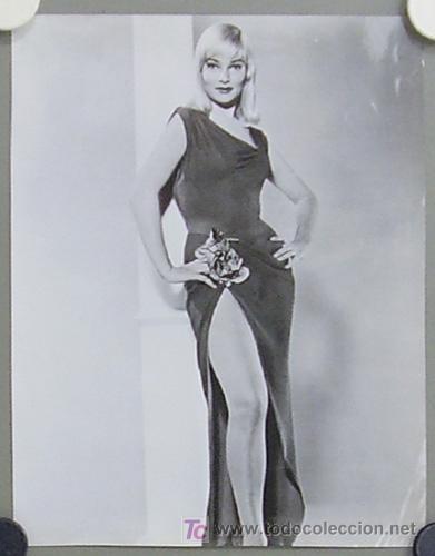 Cine: AFA52 MAY BRITT EL ANGEL AZUL FOTO GRANDE B/N ORIGINAL AMERICANA