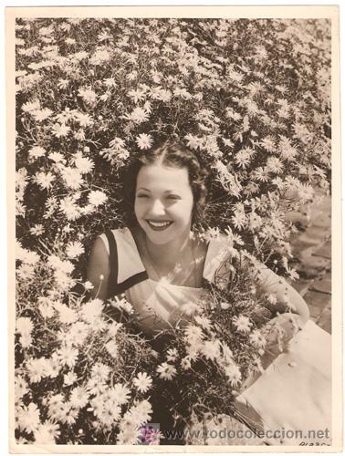 Cine: F2495 SYLVIA SIDNEY FOTO B/N ORIGINAL ESPA&Ntilde;OLA